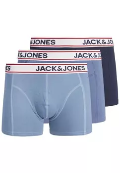 Боксеры Jack & Jones Trunks 3 шт, синий