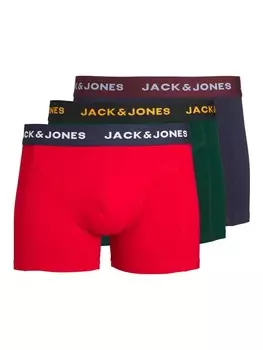 Боксеры Jack & Jones Trunks 3er Pack James, разноцветный