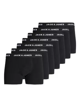 Боксеры Jack & Jones Trunks Anthony 7er Pack, черный
