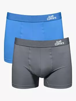 Боксеры JustWears, серо-голубой