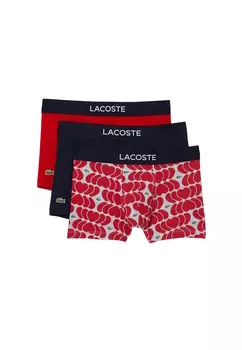 Боксеры Lacoste Trunks 3 шт, разноцветный