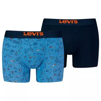 Боксеры Levi's Beach Go 2 шт, разноцветный