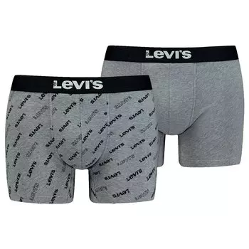 Боксеры Levi's Logo Organic Co 2 шт, разноцветный
