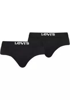 Боксеры Levi's с поясом с контрастным логотипом, черный