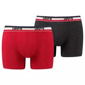 Боксеры Levi's Sportswear Logo 2 шт, черный