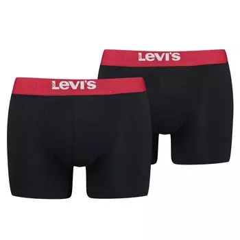 Боксеры Levis Boxershort 2 шт, черный