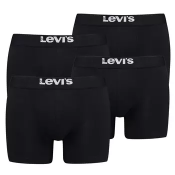 Боксеры Levis Boxershort 4 шт, черный