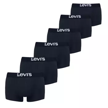 Боксеры Levis Boxershort 6 шт, темно-синий