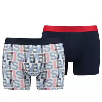 Боксеры Levis Boxershorts 2 шт, темно-синий