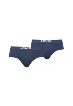 Боксеры Levis Boxershorts MEN SOLID BASIC BRIEF ORGANIC CO 2 шт, темно-синий