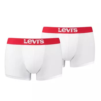 Боксеры Levis BoxershortsSolid Basic Trunk 2Pin317 - white/white, цвет BoxershortsSolid Basic Trunk 2Pin317 - white/white