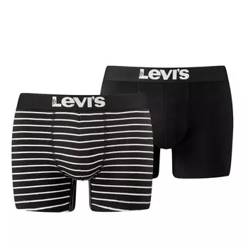 Боксеры Levis BoxershortsVintage Stripe YD Bin884 - jet black, цвет BoxershortsVintage Stripe YD Bin884 - jet black
