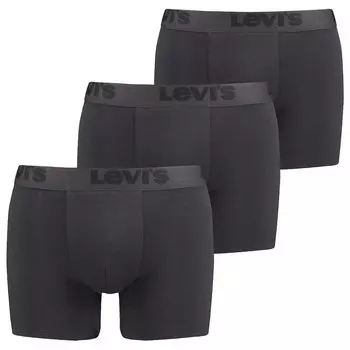 Боксеры Levis Premium 3 шт, черный