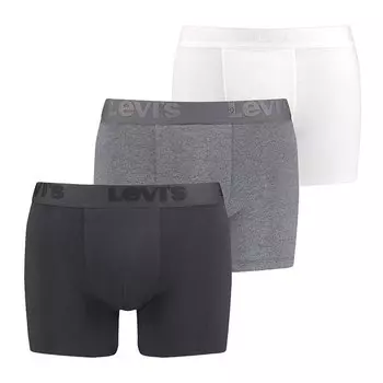 Боксеры Levis Premium Slip 3 шт, черный