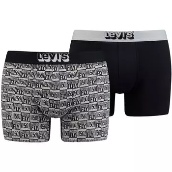 Боксеры Levis s 2 шт, черный