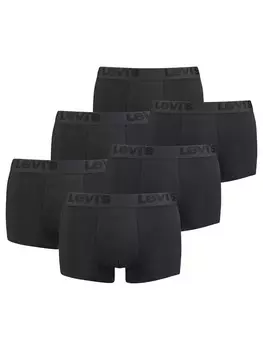 Боксеры Levis short 6er Pack, черный