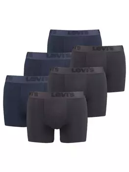 Боксеры Levis short 6er Pack, цвет schwarz/navy