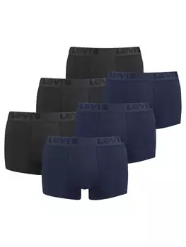 Боксеры Levis short 6er Pack, цвет schwarz/navy