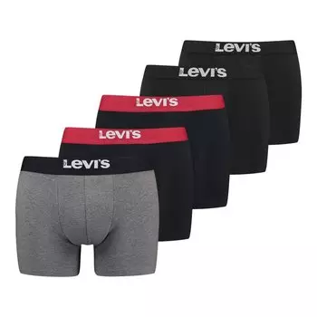 Боксеры Levis Trunk SOLID BASIC BOXER 5 шт, разноцветный