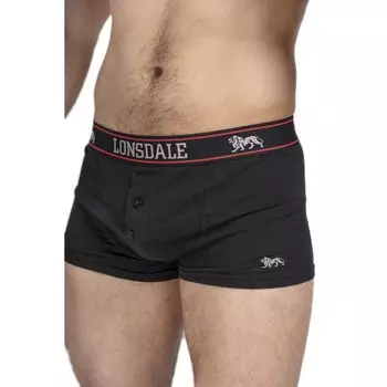 Боксеры Lonsdale Oakworth 2 шт, черный