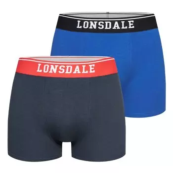 Боксеры Lonsdale Oxfordshire 2 шт, разноцветный