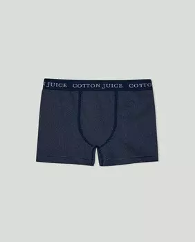 Боксеры мальчика со швами Cotton Juice, синий