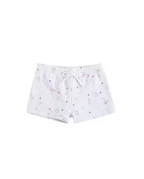 Боксеры маленьких мальчиков с полосатым узором и вишневым принтом Dadati, светло-синий