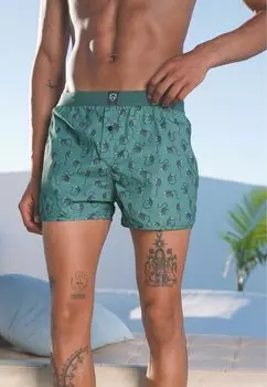 Боксеры MONKEY A-dam, зеленый