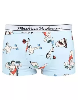 Боксеры Moschino, небесно-голубой