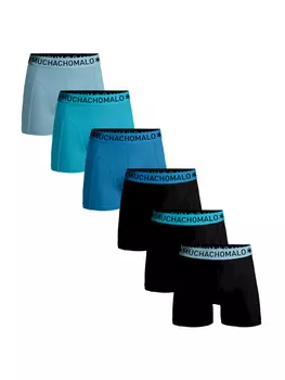 Боксеры Muchachomalo 6er-Set: Boxershorts, черный