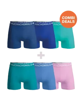 Боксеры Muchachomalo 6er Set short, разноцветный