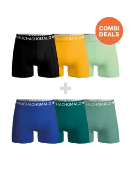 Боксеры Muchachomalo 6er Set short, разноцветный