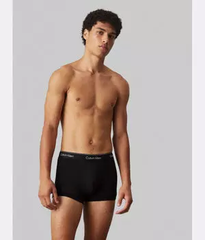Боксеры мужские Calvin Klein Underwear с логотипом бренда 3 шт, черный
