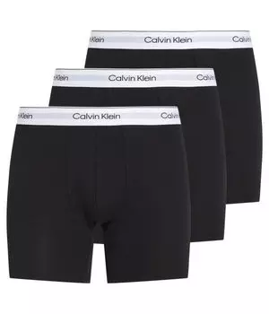Боксеры мужские Calvin Klein Underwear с логотипом 3 шт, черный