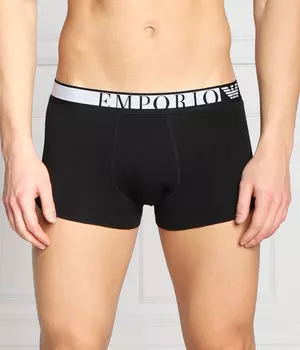 Боксеры мужские Emporio Armani хлопковые, черный