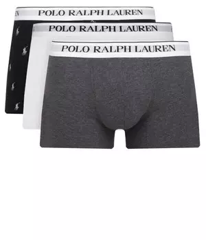 Боксеры мужские Polo Ralph Lauren хлопковые 3 шт, мультиколор
