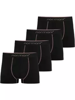 Боксеры normani 4 Herren aus Baumwolle, цвет lachs