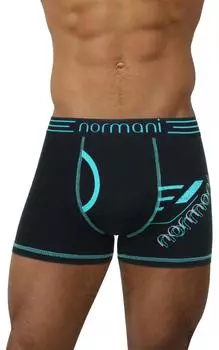 Боксеры normani 6 Stck Retro Boxershorts aus Baumwolle, цвет Mint Shadow