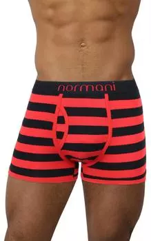 Боксеры normani 6 Stck Retro s aus Baumwolle mit Eingriff, цвет Red Elmstreet