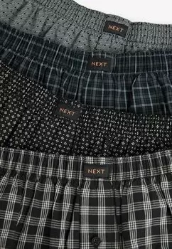 Боксеры PATTERN 4 PACK Next, черный