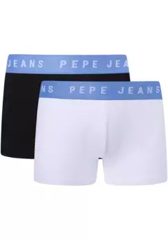 Боксеры Pepe Jeans (2 шт.), облегающие, белый