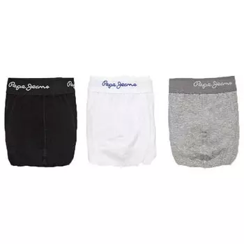 Боксеры Pepe Jeans Isaac 3 шт, черный