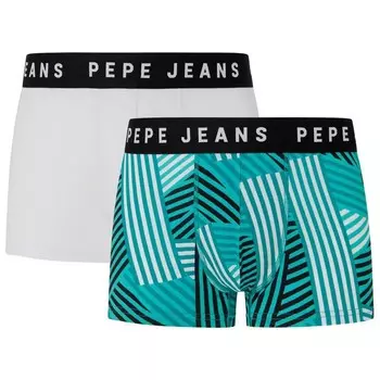 Боксеры Pepe Jeans Stp Block Lr 2 шт, разноцветный