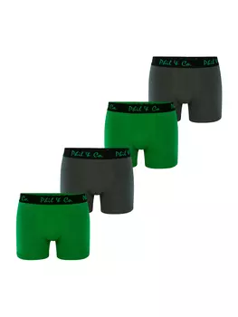 Боксеры Phil & Co Berlin Retro Pants Jersey, цвет grn-anthrazit