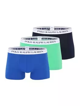 Боксеры Polo Ralph Lauren CLASSIC, синий/морской синий/светло-зеленый