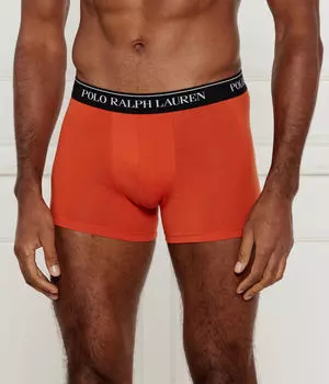 Боксеры Polo Ralph Lauren с логотипом 3 шт, оранжевый