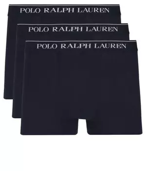 Боксеры Polo Ralph Lauren с логотипом, 3 штуки