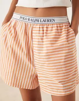 Боксеры Polo Ralph Lauren Sleep с логотипом на резинке в цвете мандарин