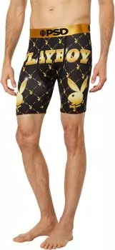 Боксеры PSD Boxer Brief, цвет Black/Monogram Lux