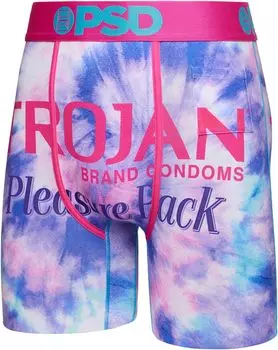 Боксеры PSD Boxer Brief, цвет Purple/Trojan Pleasure Up